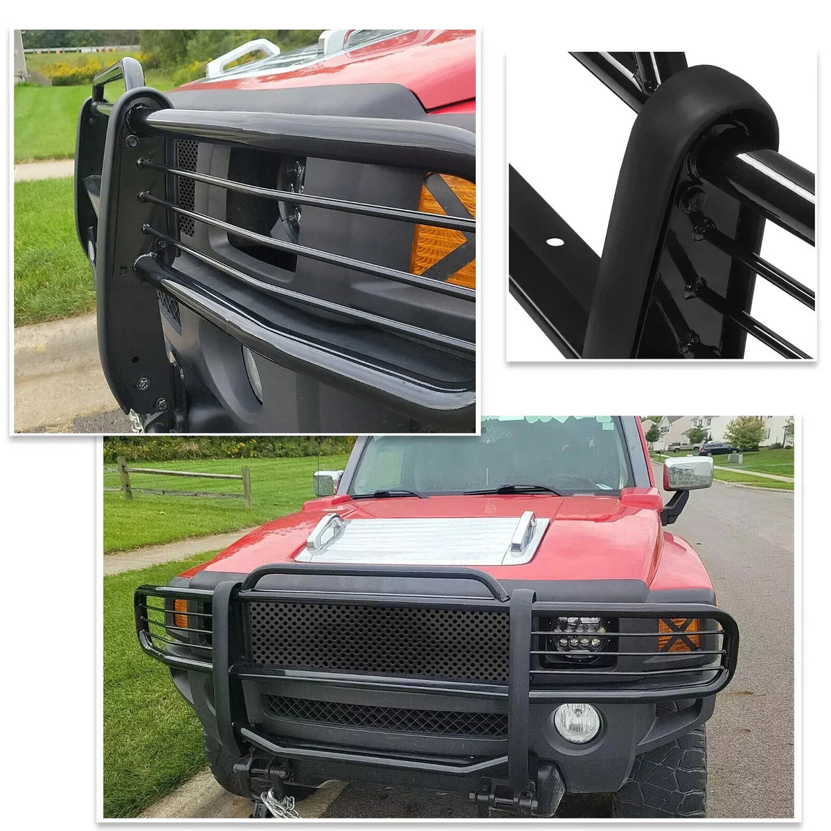 Front Steel Brush Guard for Hummer H3 (2006-2011)