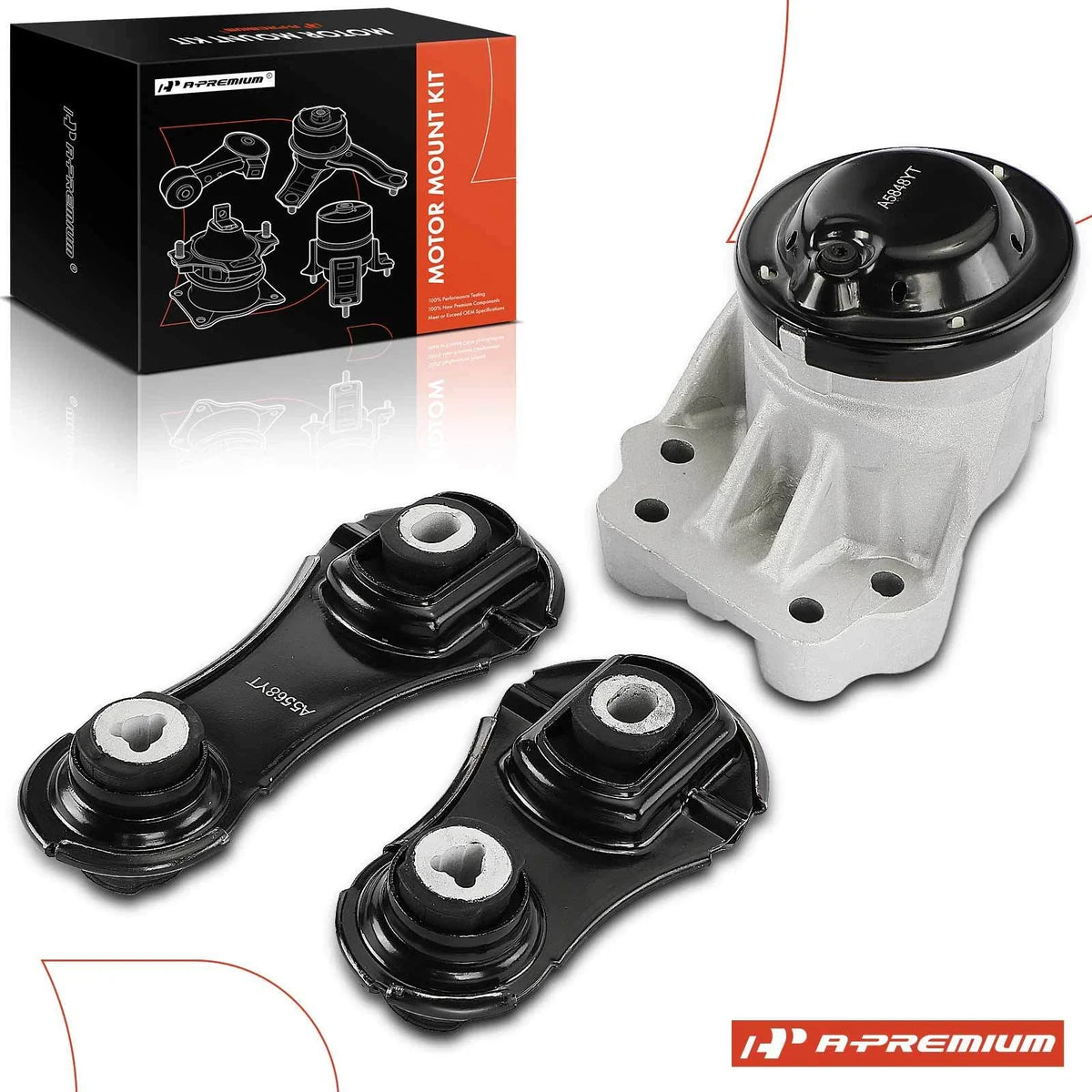 3X Motor Mount & Torque Strut Mount for Ford Explorer (2013–2017)