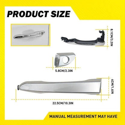 Outer Door Handle Front Left for Hyundai Tucson 2016–2021 EXV