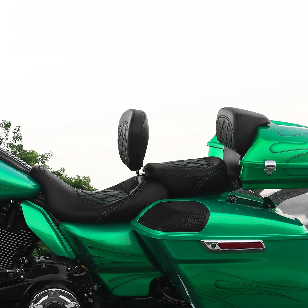 Trunk Backrest Pad for Harley Touring Road Glide (2014–2025)