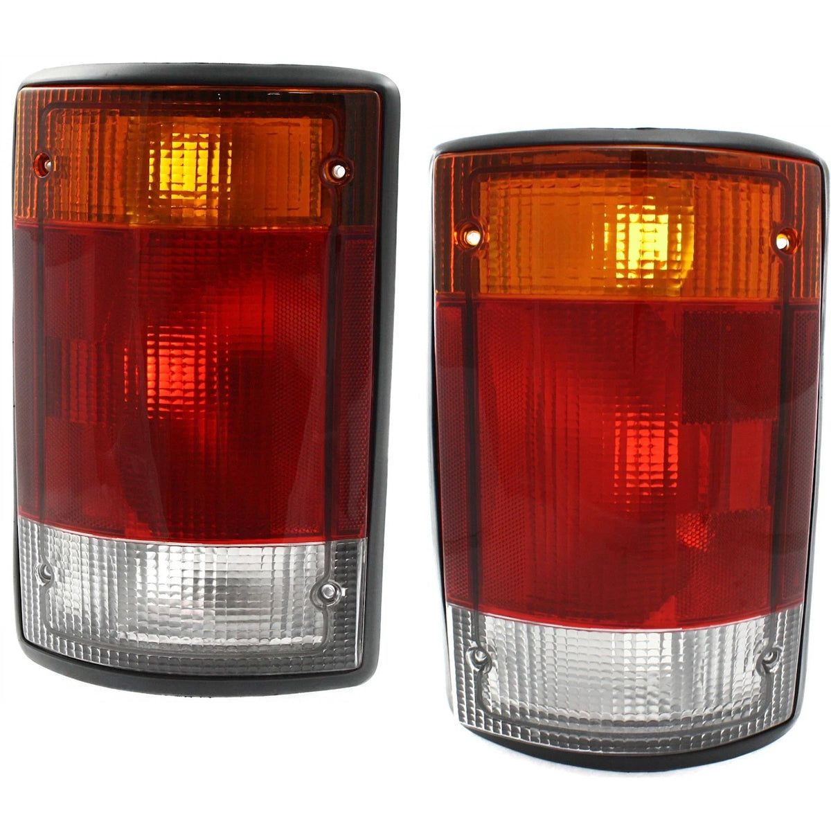 Set of 2 Tail Lights for Ford E150 E250 E350 (1992–2014)