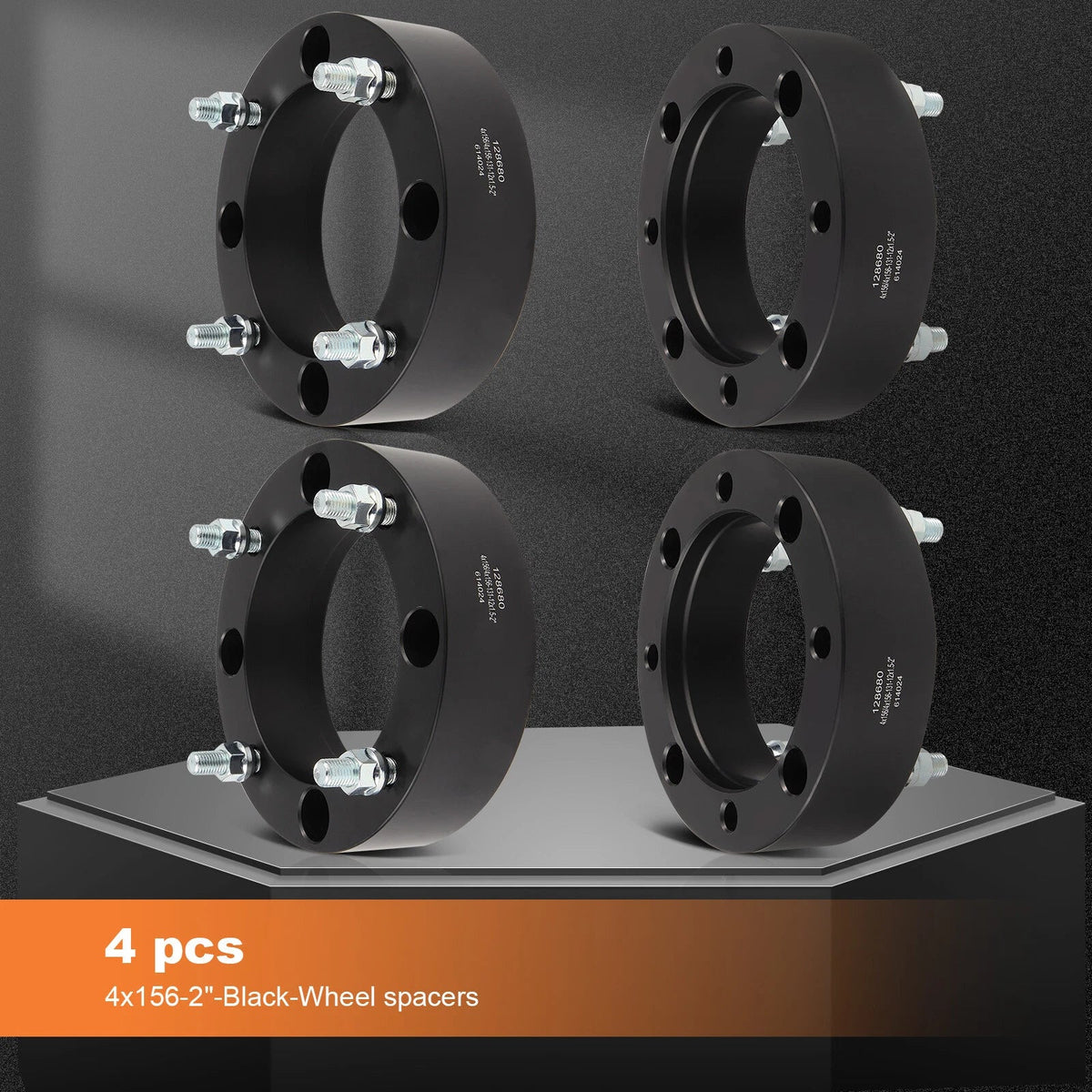Set of 4 Wheel Adapters for Polaris RZR XP 1000, RZR 900 (2014–2023)
