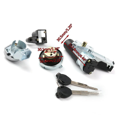 Ignition Switch Gas Cap Lock Set for Honda Ruckus 50 (2003–2023) NPS50/NPS50S