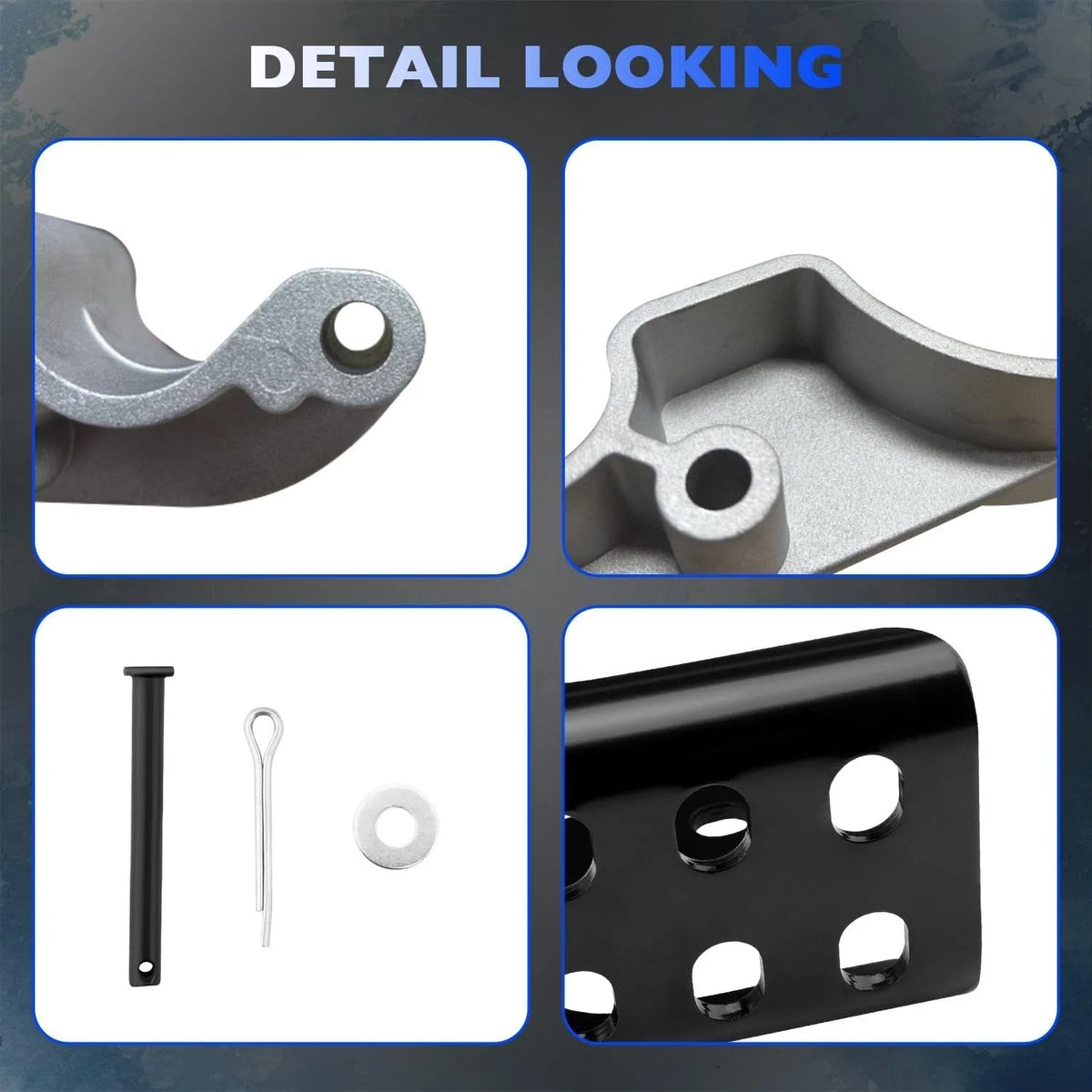 6X Cast Aluminum Bracket Kit for Tarp Stop - Universal Fit