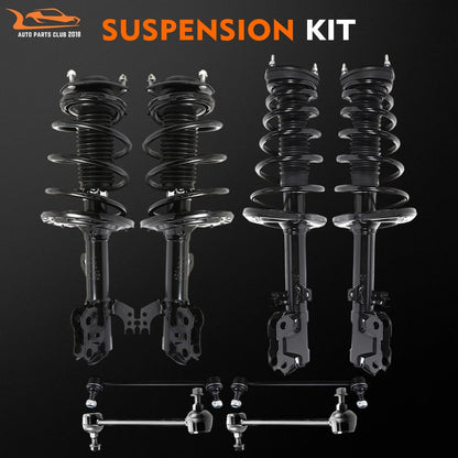 Front Rear Struts Spring Suspension Kit for Toyota Camry (2012–2017)