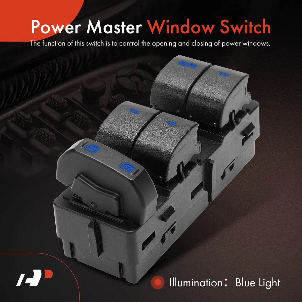 2011-2012 Ford F-250 F-350 Super Duty Front Left Power Window Switch
