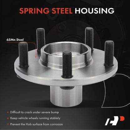 Front Hub & Bearing Assembly - 2X for Altima Nissan 2013–2018