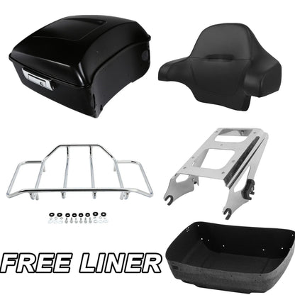Trunk Pad Mount Rack for 2009-2013 Harley Touring Road Glide