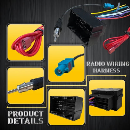 Car Stereo Radio Antenna Adapter Wire Harness for RAM 1500 2500 2013-2019