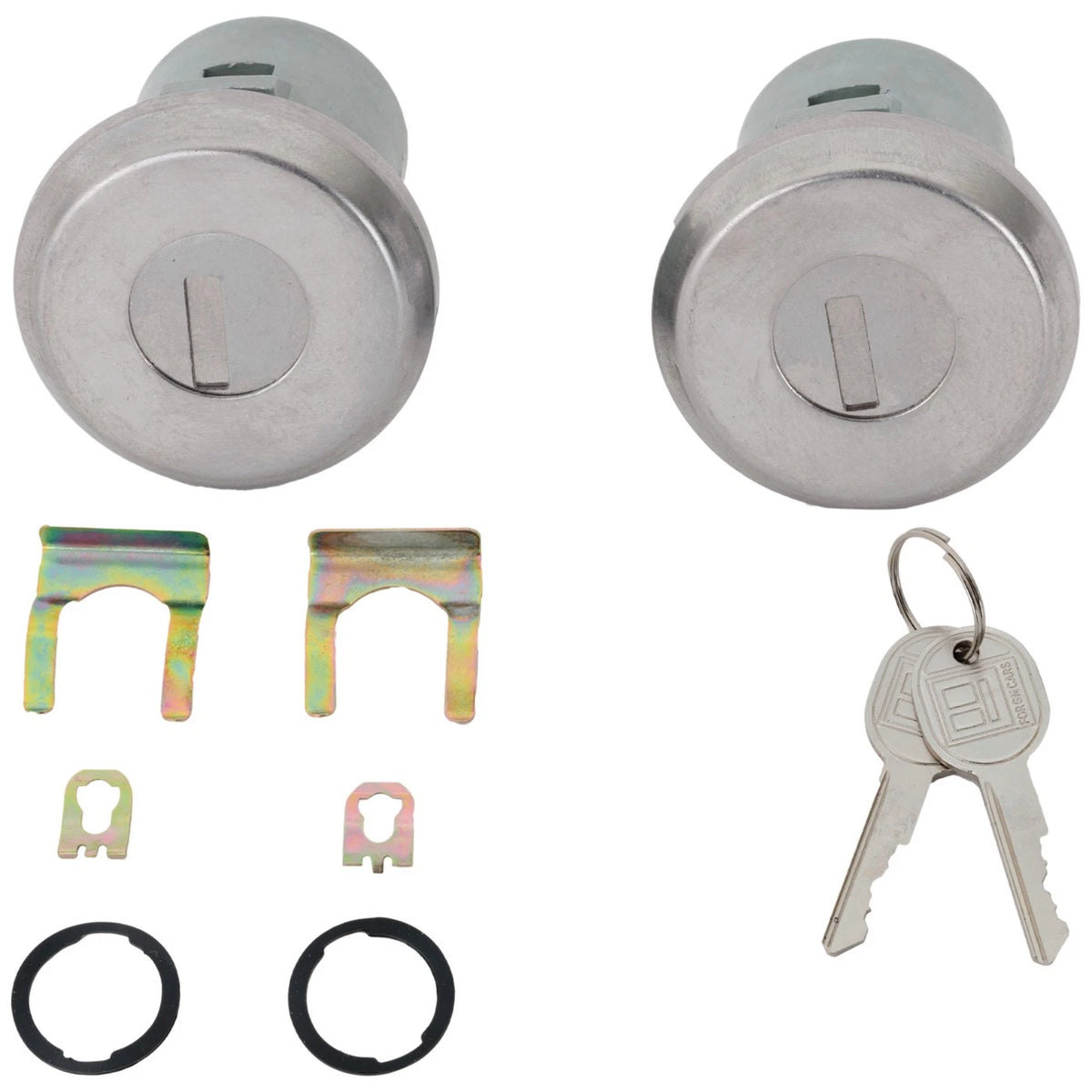 Door Lock Cylinders Set of 2 for Chevy Olds Savana Suburban Cutlass
