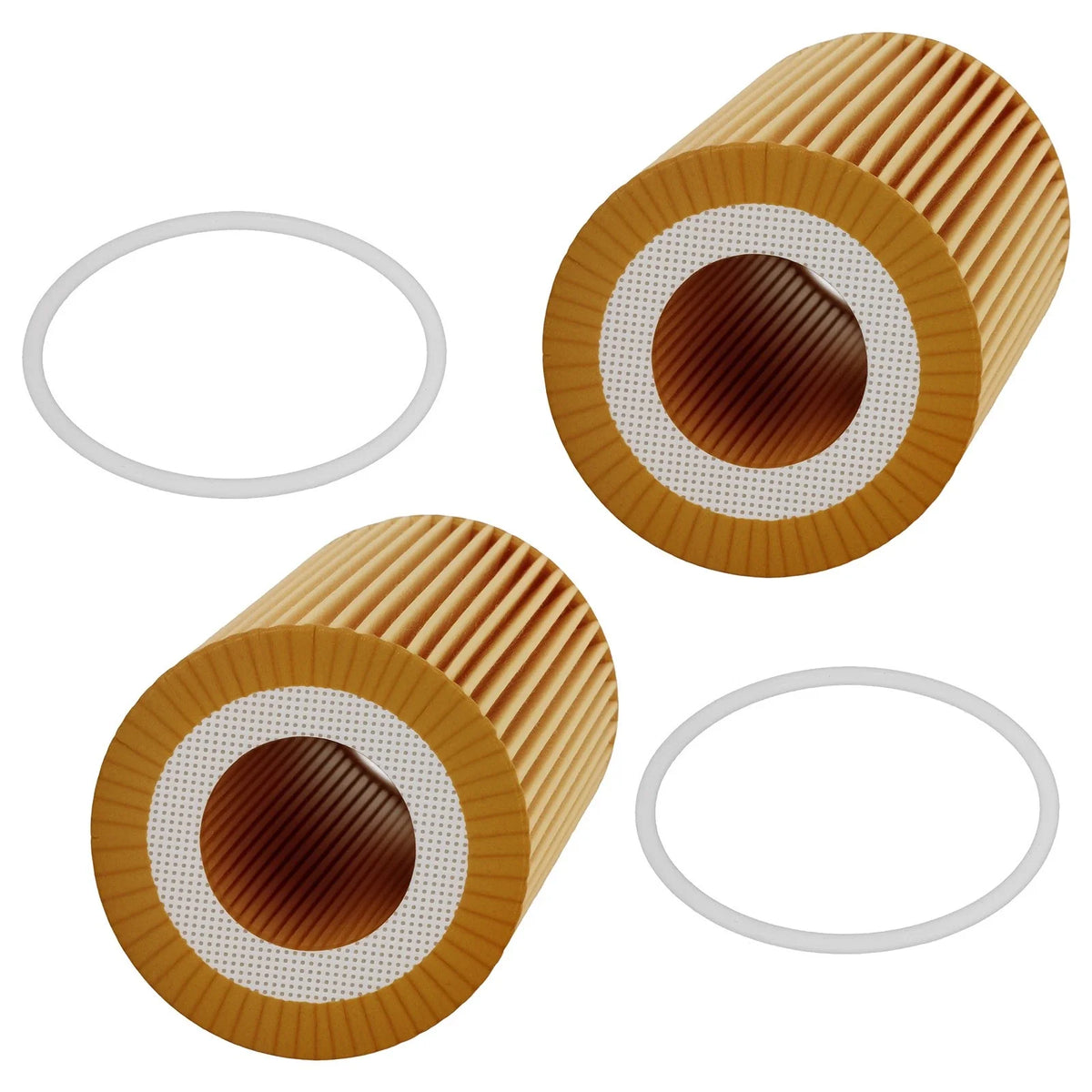 2X Oil Filter for Volvo S60 V60 XC60 (2012–2016)