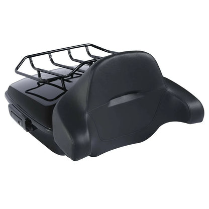 Chopped Trunk Backrest Rack for Touring Harley Davidson Electra Glide 2014-2026