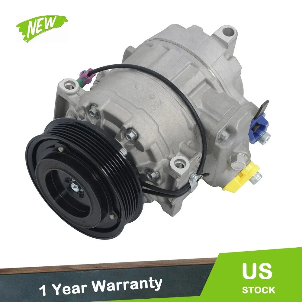 A/C Compressor with Clutch for Audi A4 A6 A8 Quattro S6 S4 S8 (1996–2009)