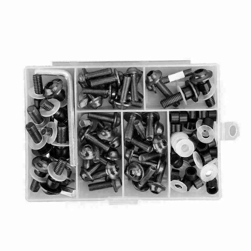 Fastener Clip Screw Kit for Universal Motorbike (158)