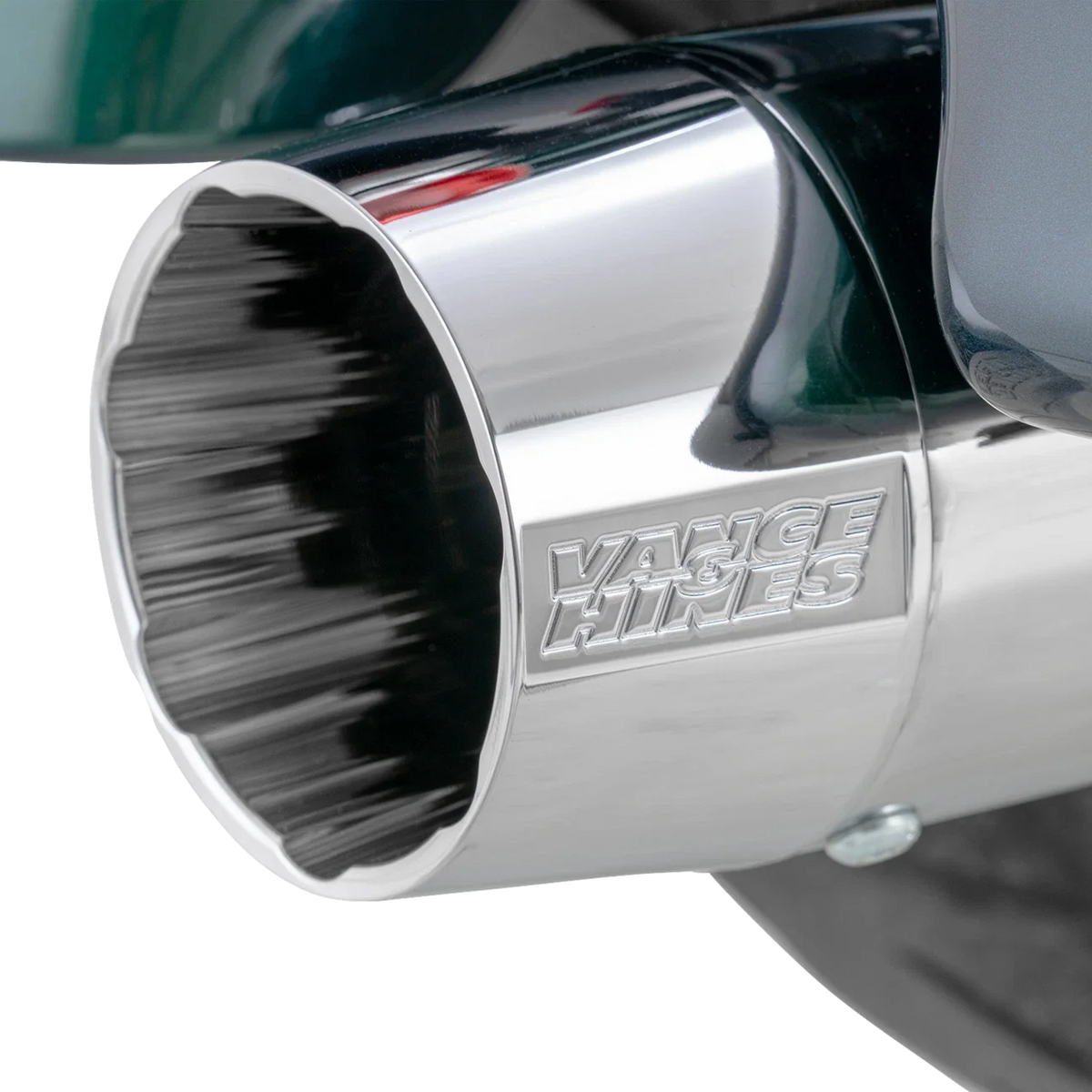 Vance & Hines Blackbird 450 Slip-On Mufflers - Chrome 16792 (2014–2023)
