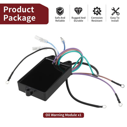 Low Oil Warning Module Sensor 41470A25 41470A26 for Mercury 135-200 HP