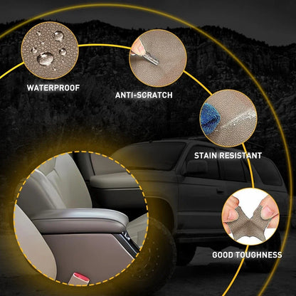 Armrest Center Console Lid Leather Cover for Toyota 4Runner 1995-2002