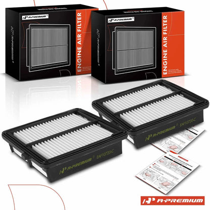 2X Engine Air Filter for Honda Insight (2010–2014)