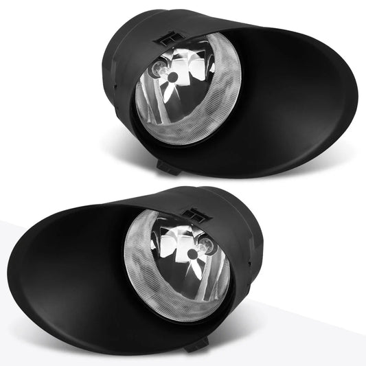 Clear Lens Front Bumper Fog Lights + Switch for Tundra/Sequoia (2007–2013)