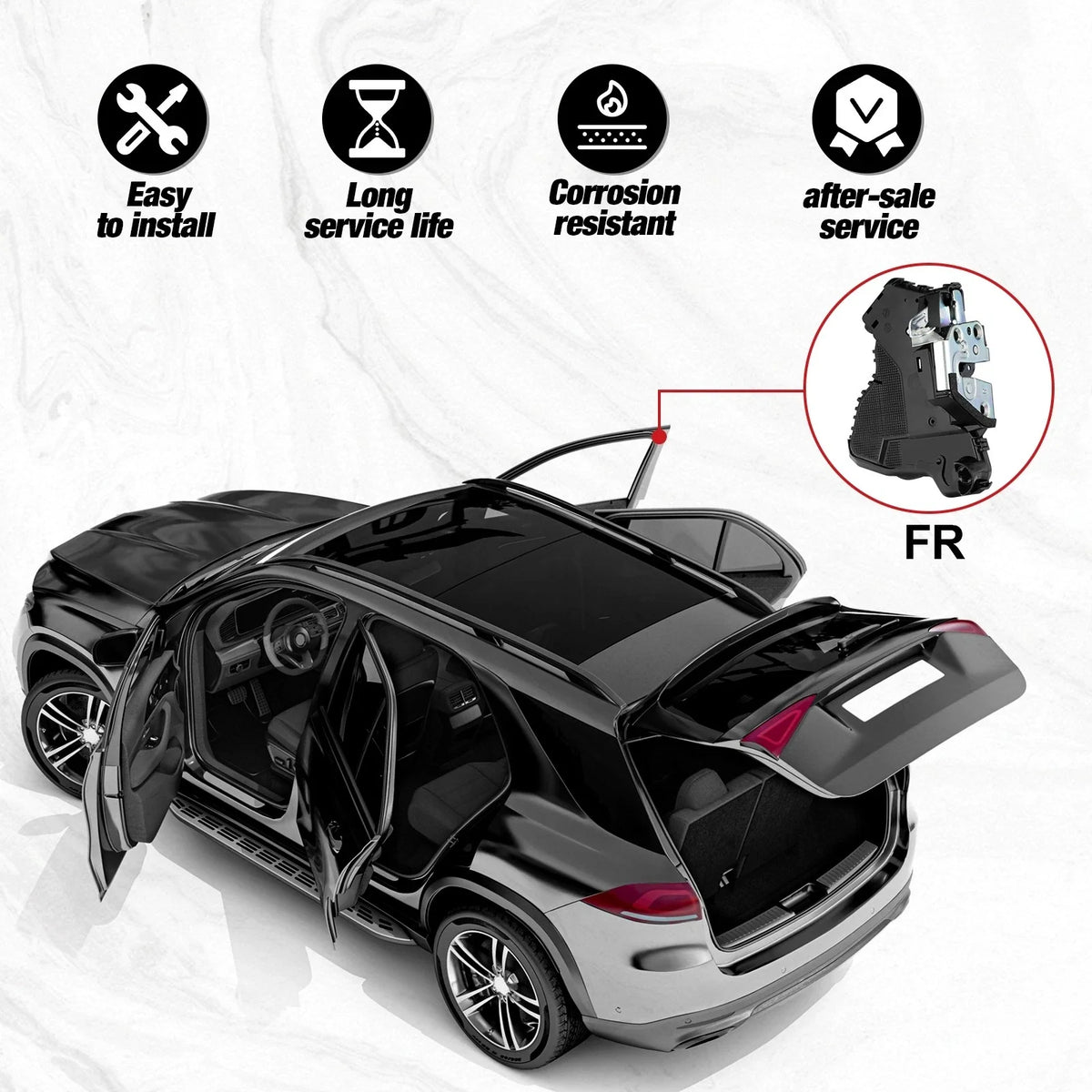 Power Door Lock Actuator for Scion xD (2008–2012)