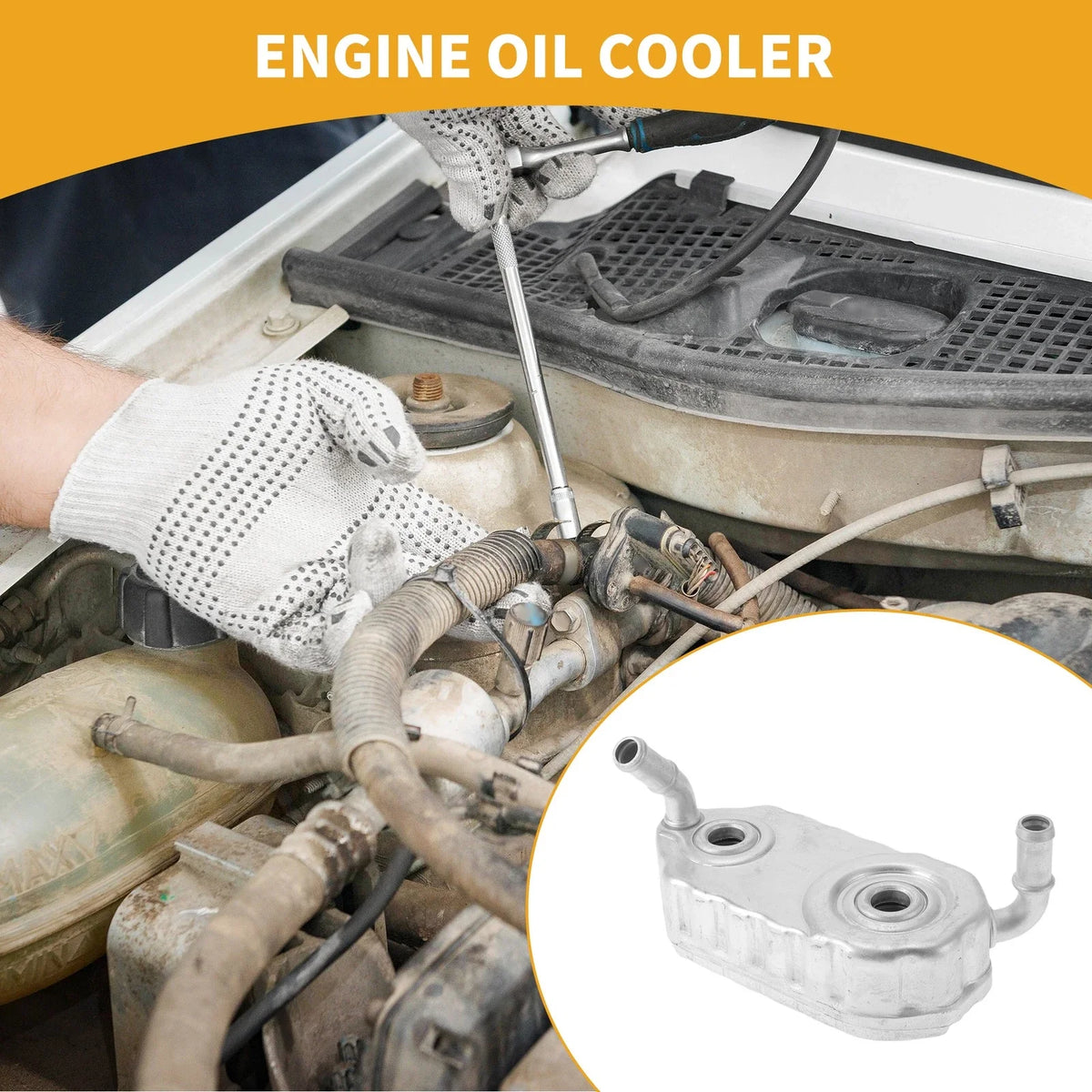 Engine Oil Cooler for Audi A3 (1999–2003) No. 096409061E