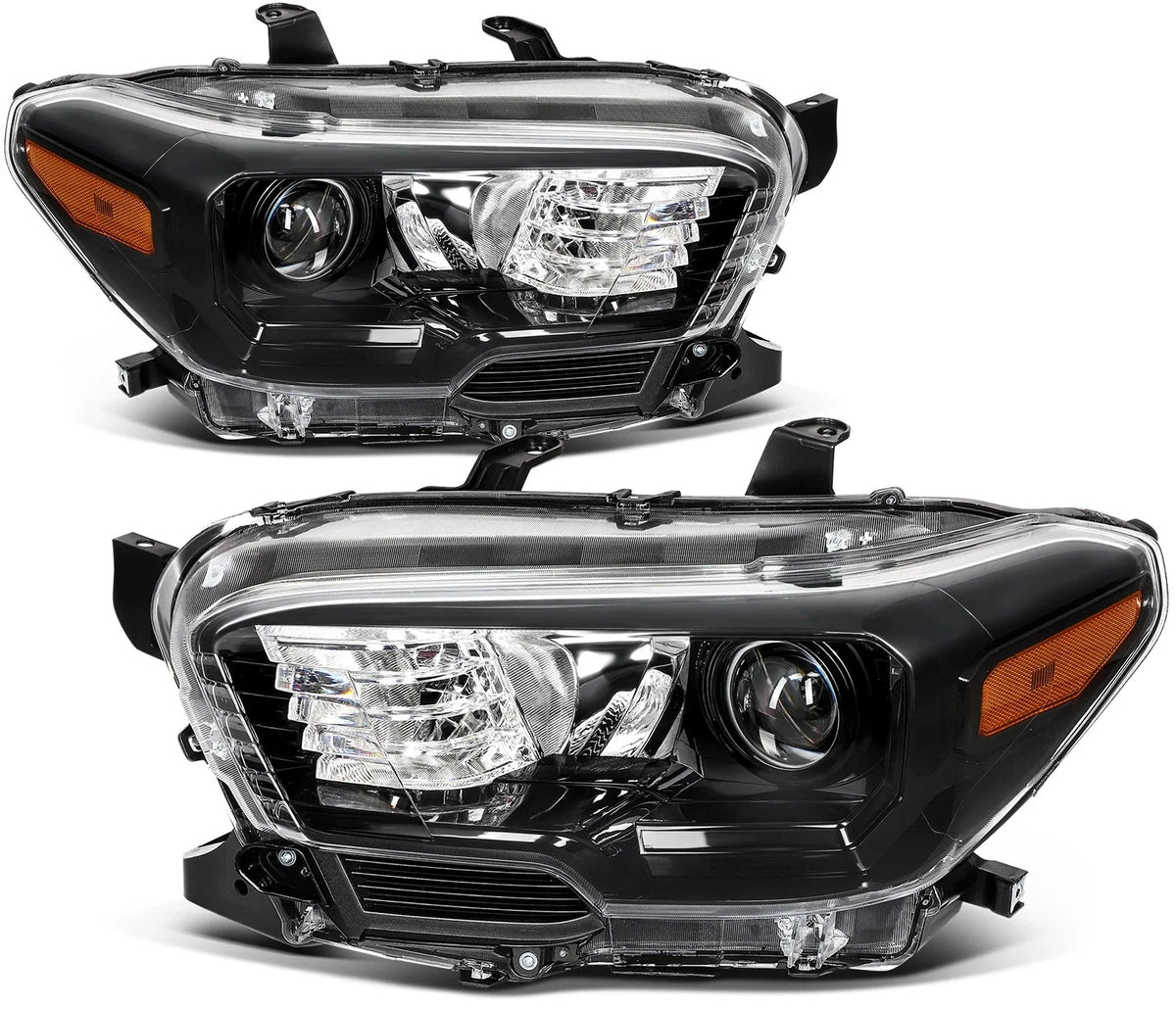 Front Pair of Halogen Headlights for Toyota Tacoma (2016-2023)