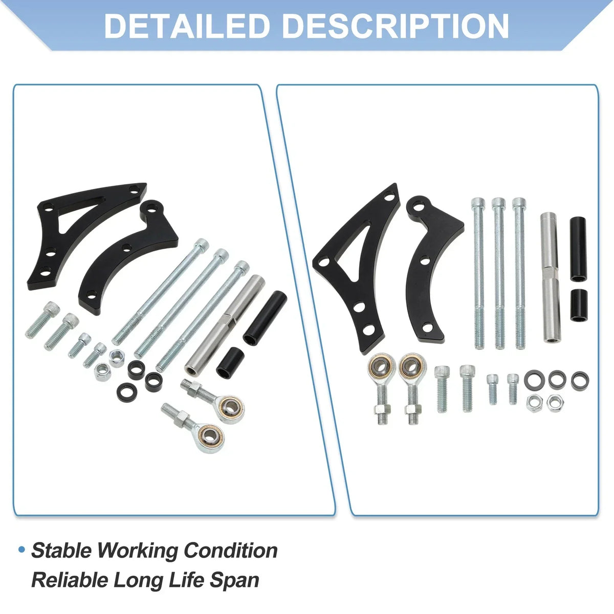 Alternator Bracket Kit for 318 340 360 Small Block Chrysler Dodge 1970-1990