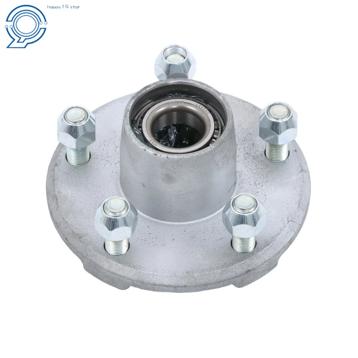 5 Lug Pre Greased Trailer Hub for Various Models