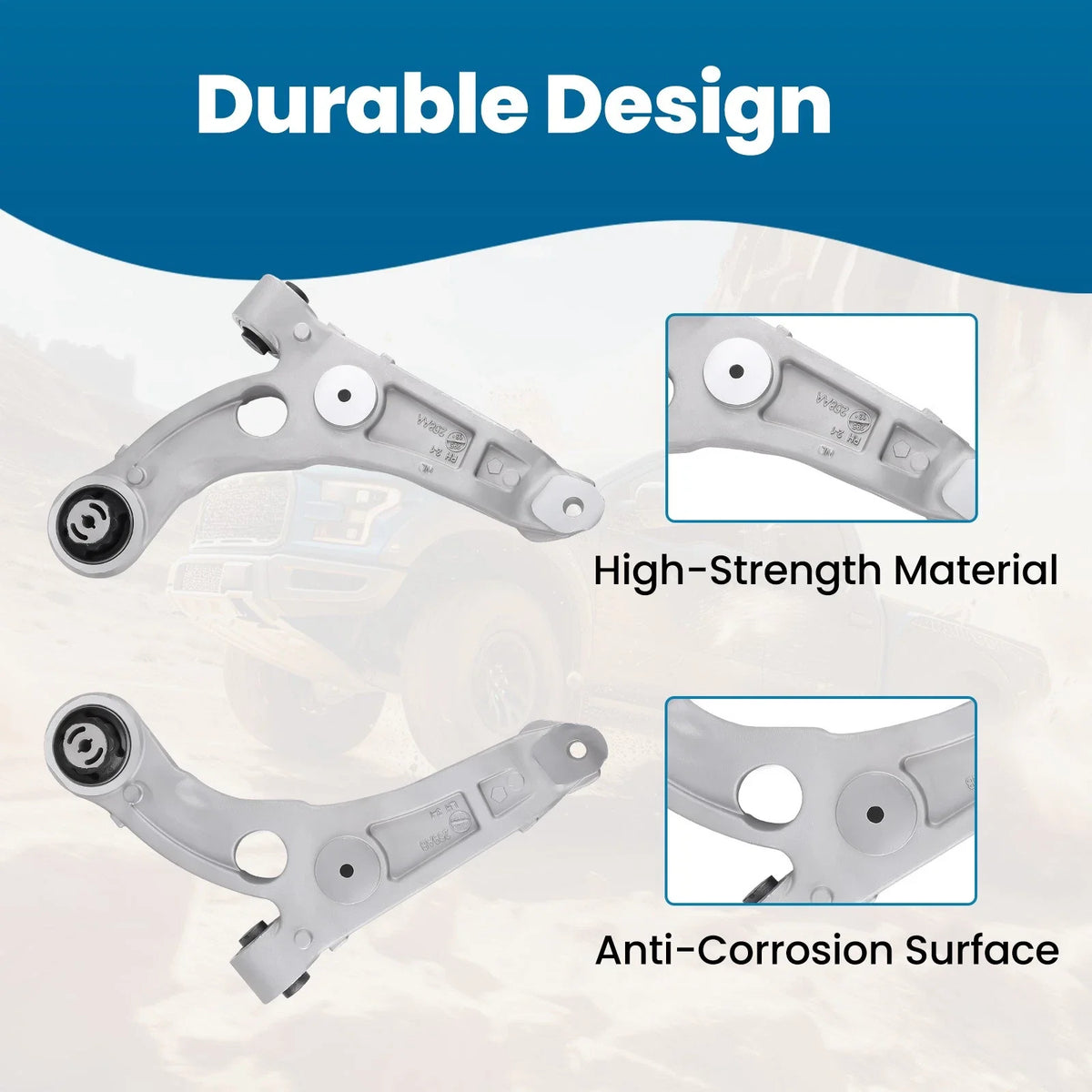 Front Control Arm & Ball Joint Assembly for Jeep Cherokee 2014-2018