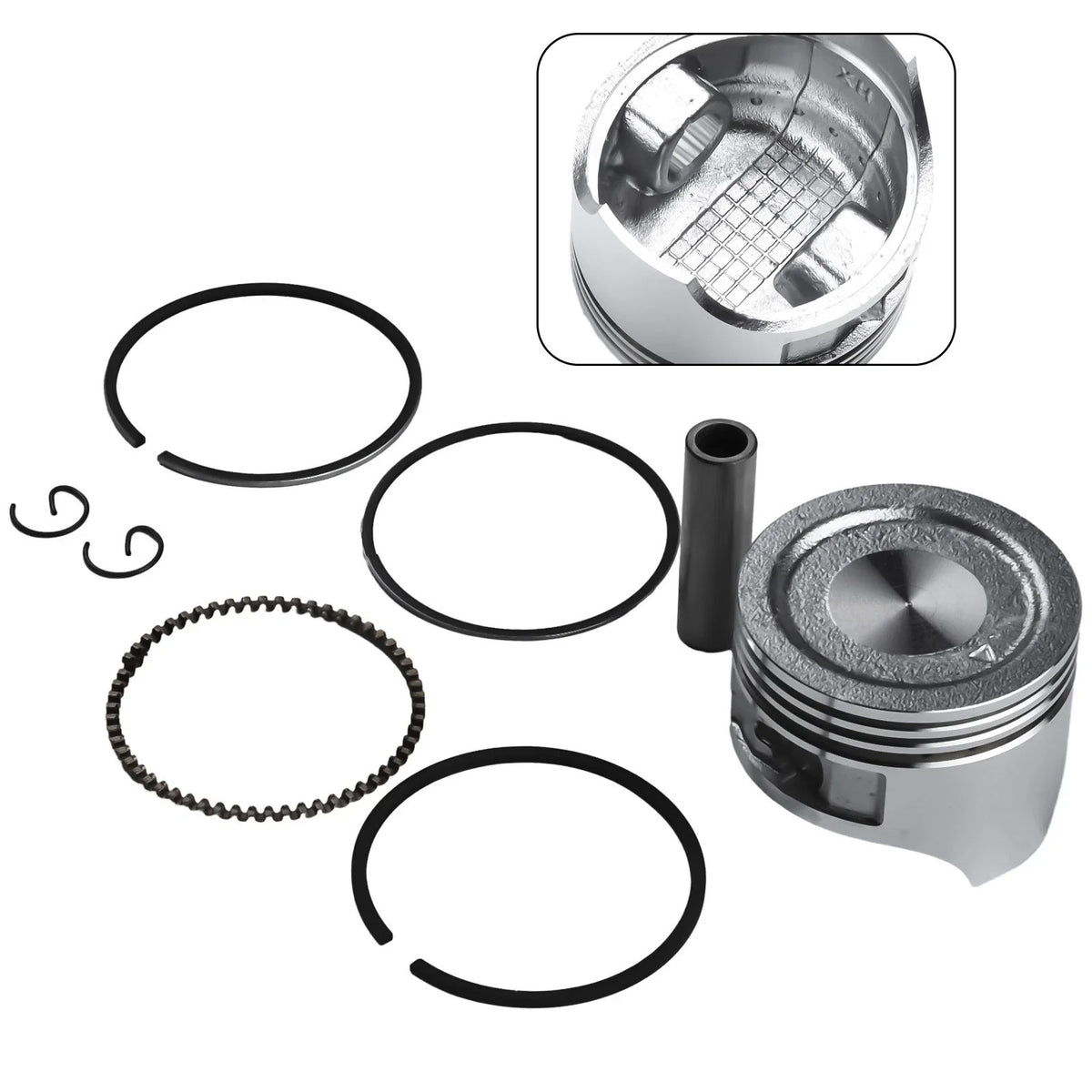 Set of Piston & Rings Standard for Honda Engine (60mm Bore) 13101-ZH7-010