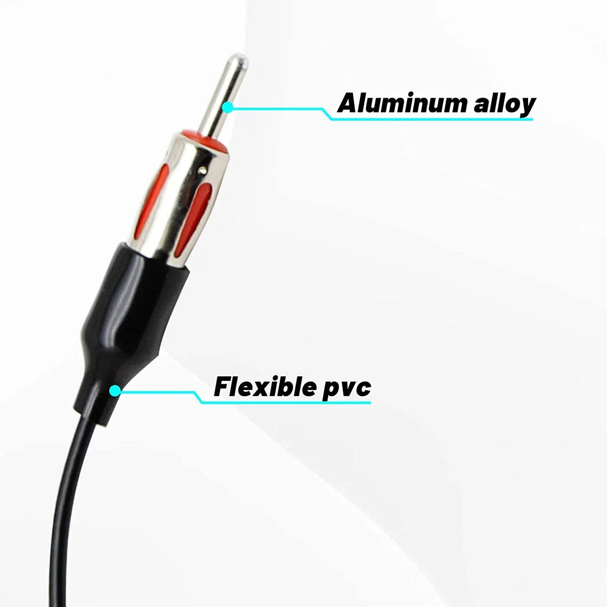 Antenna Adapter Cable Plug for JK JKU Jeep Wrangler 2007-2013