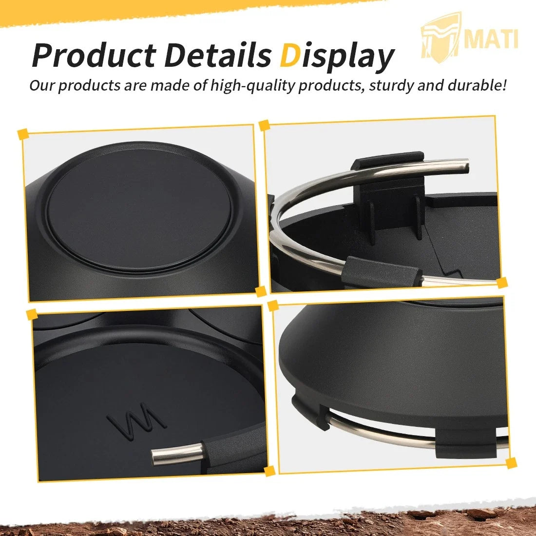 Wheel Rim Center Caps Set for 2019-2020 Polaris RZR XP 4 Turbo
