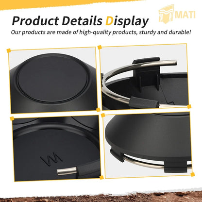 Wheel Rim Center Caps Set for 2019-2020 Polaris RZR XP 4 Turbo