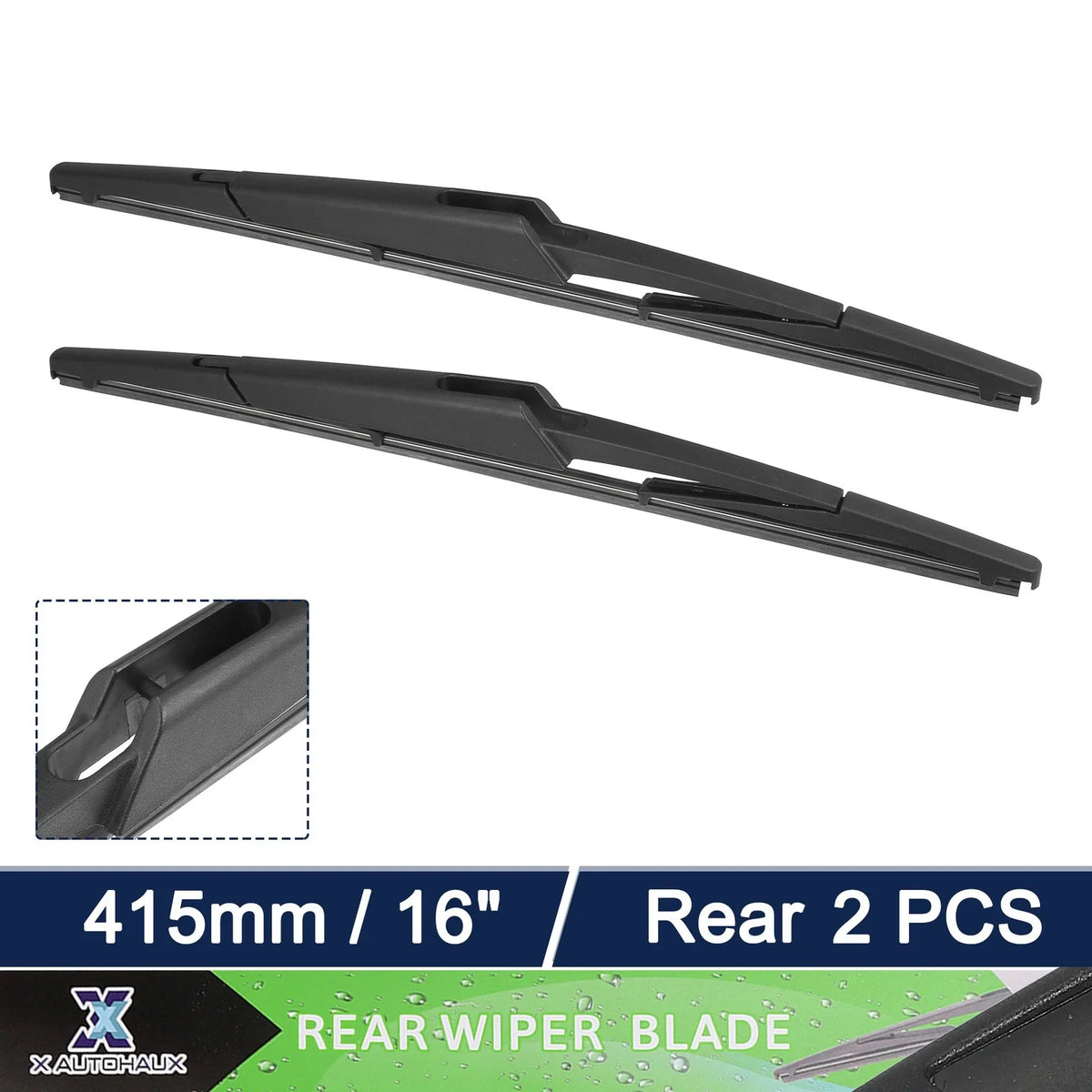 2pcs Rear Windshield Wiper Blade for Kia Sedona, Hyundai Entourage (2006–2014)