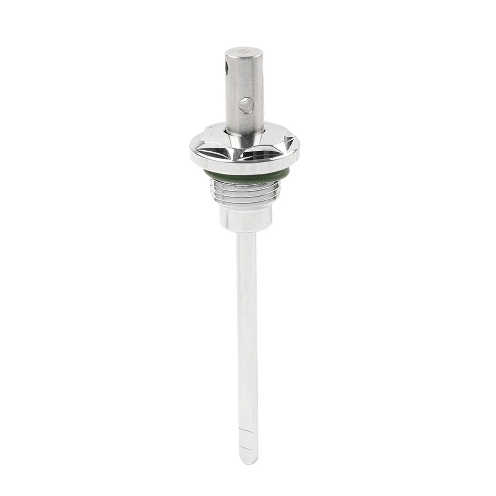 Pick-Proof Transmission Oil Dipstick - Chrome for Harley Dyna Softail Touring