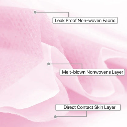 Universal Use 3-Ply Disposable Face Masks - Pink (100 Count)