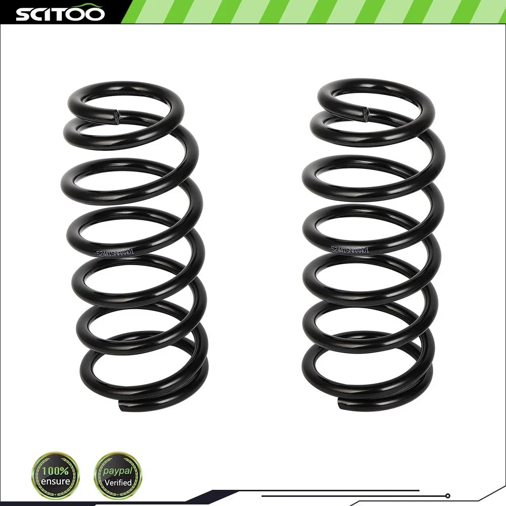 2X Rear Coil Springs for Honda Civic (2006-2011) L4 1.8L 2.0L