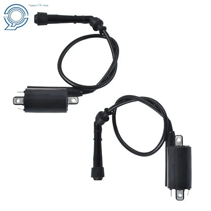 Set of 2 Ignition Coils for Kawasaki 500R Ninja 500 EX500 (1987–2009)