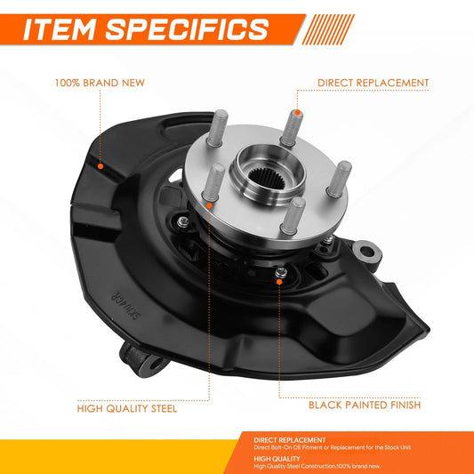 Loaded Knuckle Assembly for Toyota Sienna FWD (2004–2010)