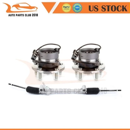 Power Steering Rack with Wheel Hub Bearing for 2005-2010 Chevrolet Cobalt