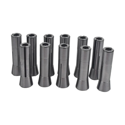 11Pcs R8 Spring Collet Set for CNC Machines (Universal)