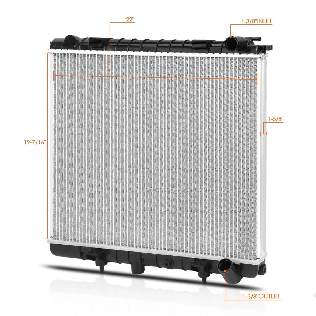 Aluminum Cooling Radiator for Land Rover Range Rover (1999–2002) DPI-2914