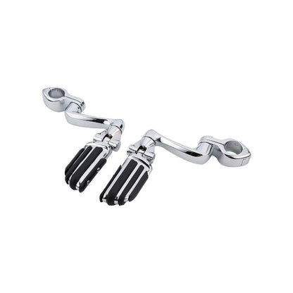 Foot Peg Mount Clamps 1 1/4" for Harley Touring Highway Engine Guard