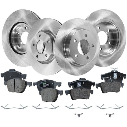 Brake Disc and Pad Set for Mazda 3 (2006) Front & Rear