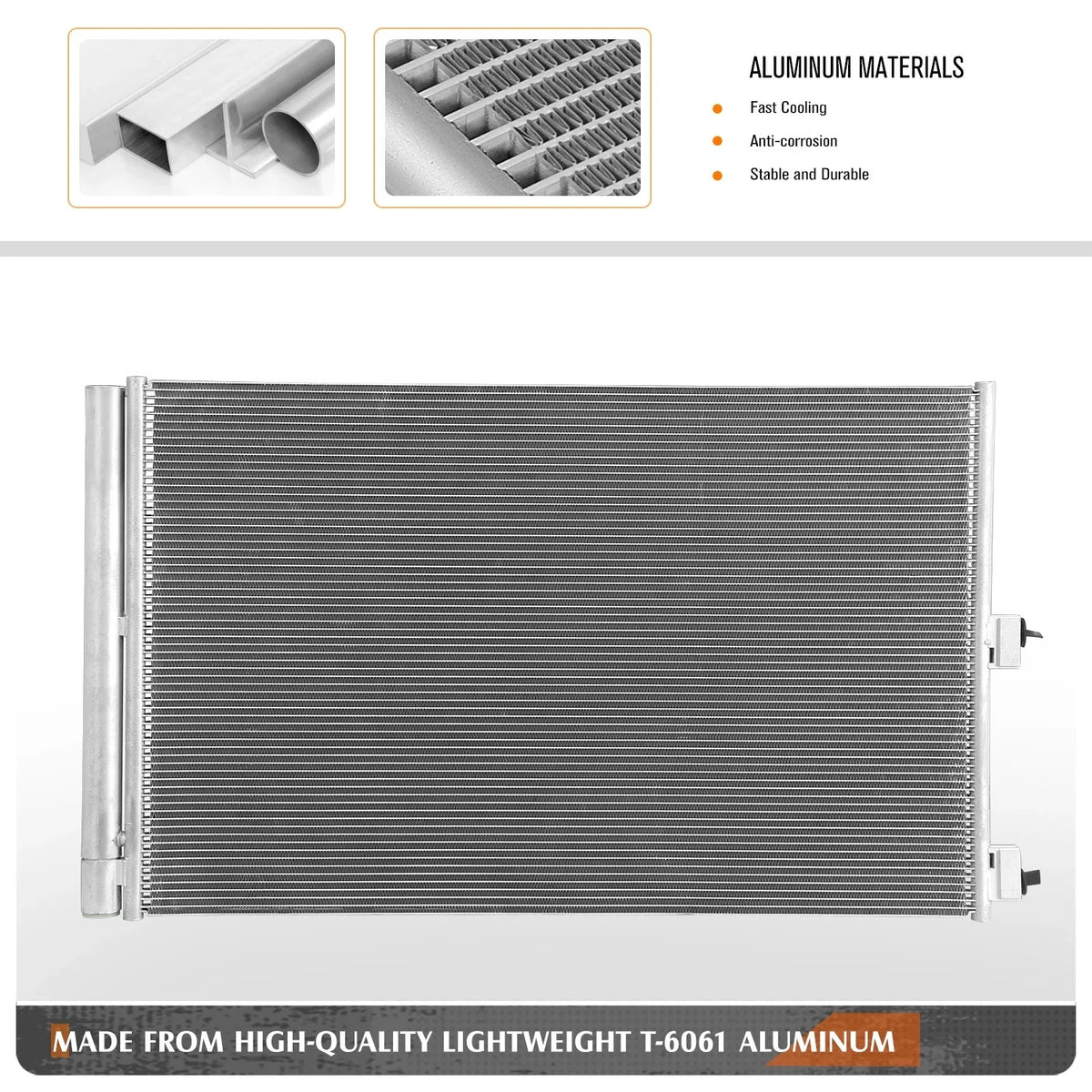 Aluminum A/C Condenser for Mercedes AMG CLA45 GLA45 2014-2020
