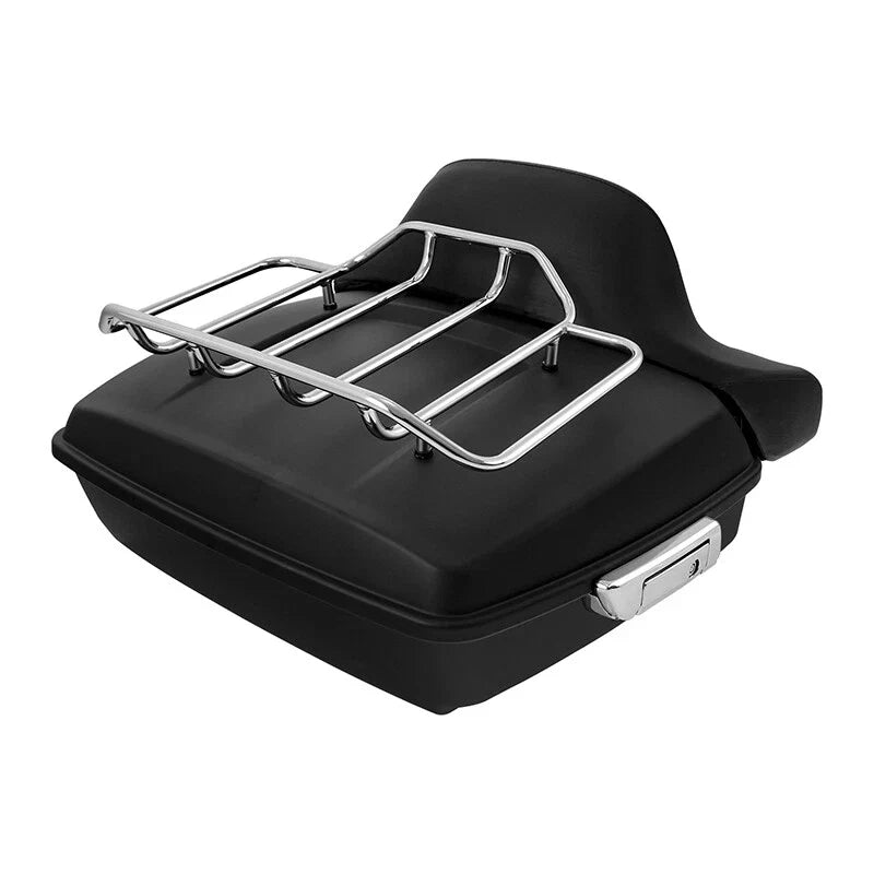Matte Chopped Trunk Backrest Pad for Touring Harley (2014-2023)
