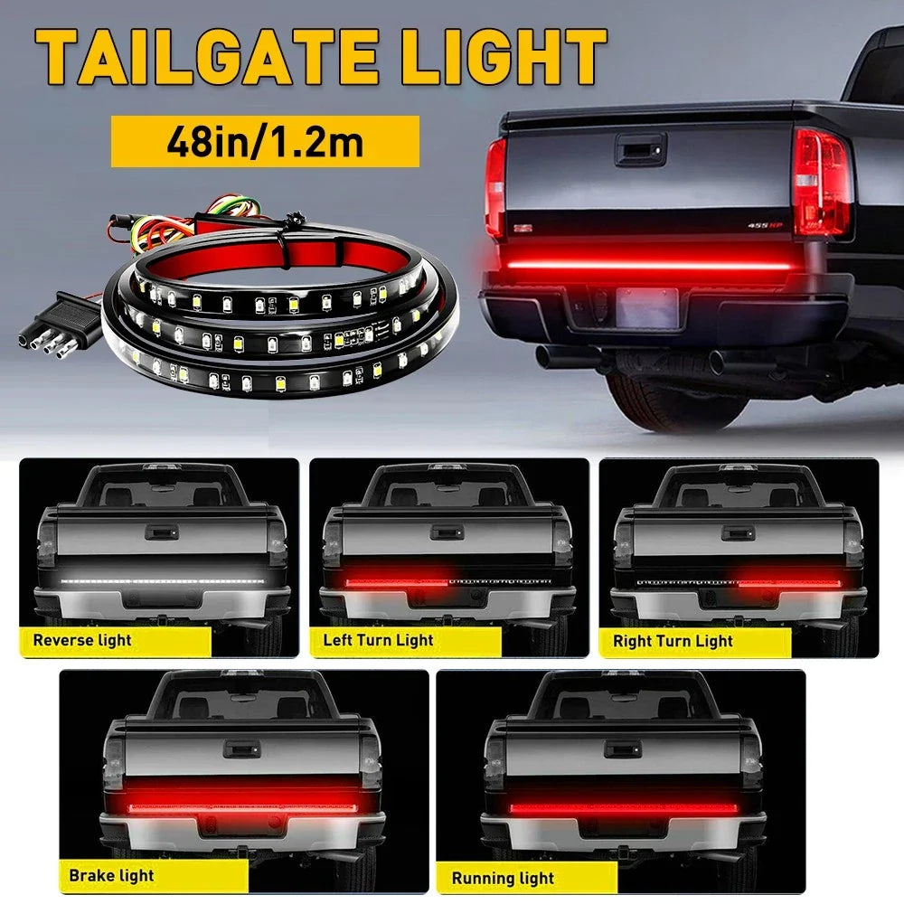48" LED Tailgate Light Bar for Chevy Dodge Ford Truck