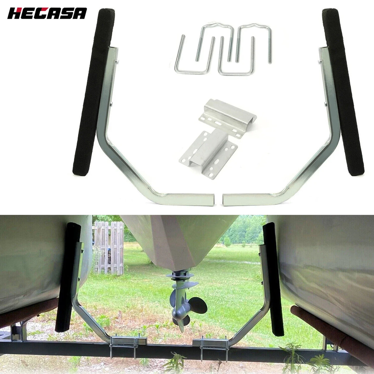Bunk Board Guide (24.4") for Pontoon Boat Trailer