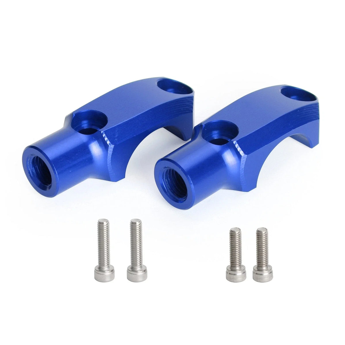 CNC Master Cylinder Handlebar Clamp 10mm Mirror Mount for Suzuki