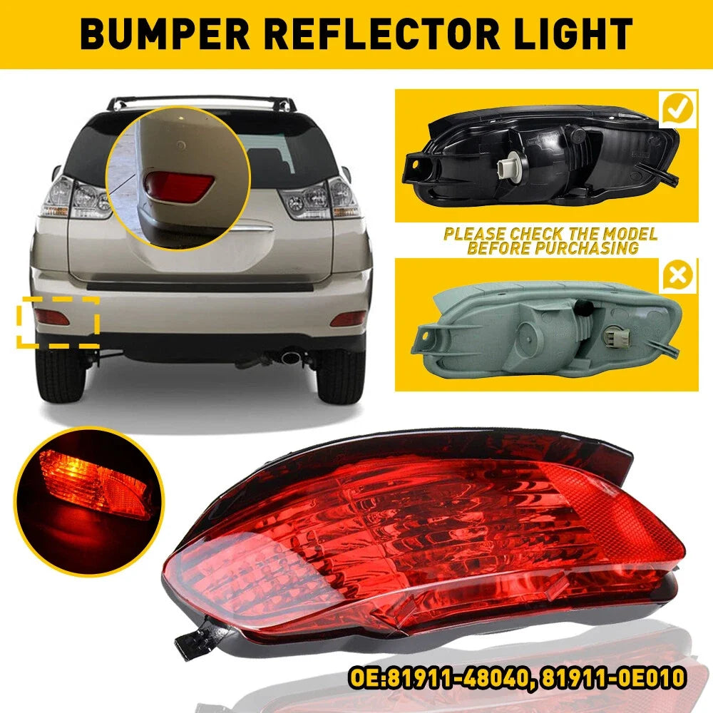 Left Rear Side Marker Light for Lexus RX330 RX350 RX400H (2004–2009)